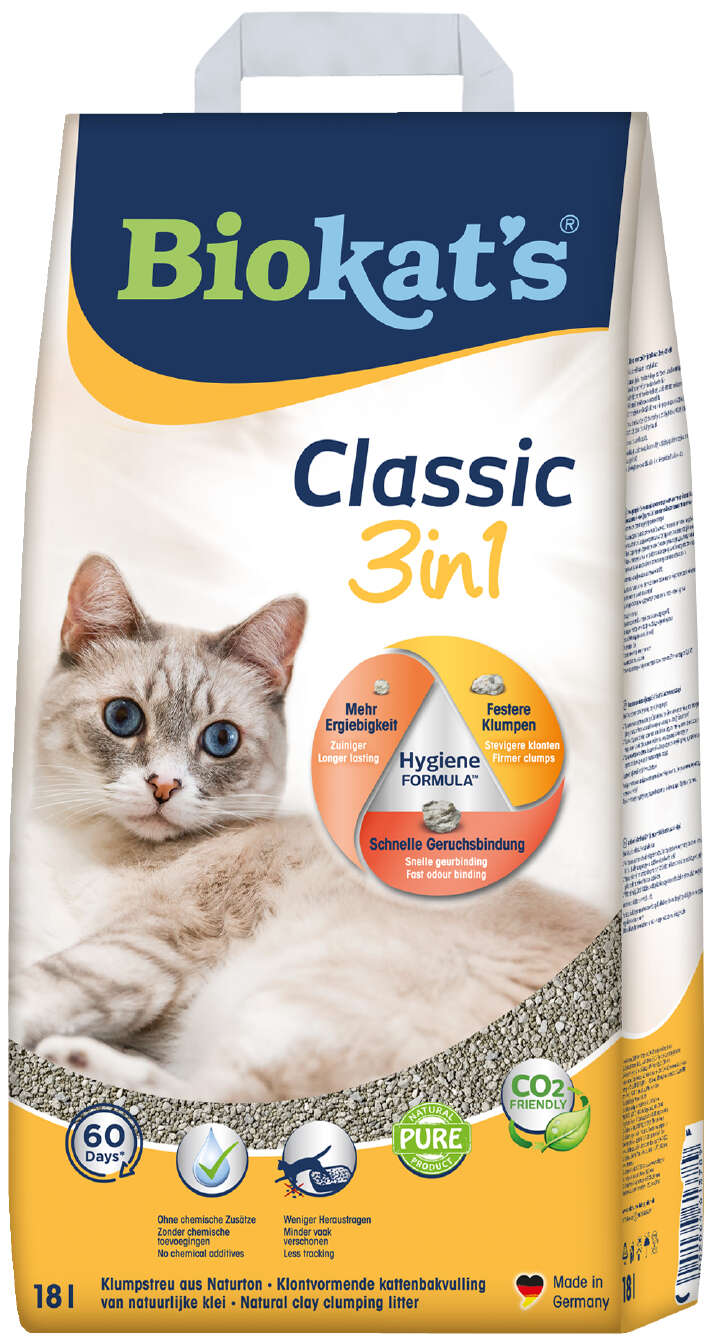 Biokat's Katzenstreu Classic 3in1